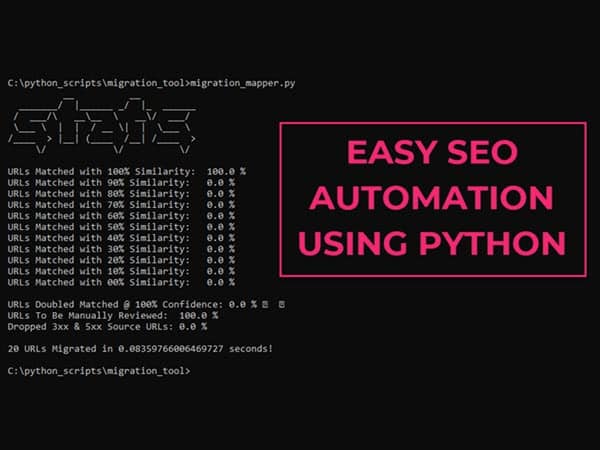 python script being executed for SEO URL mapping
